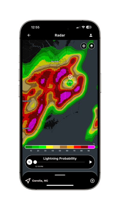 Radar & Forecast Maps